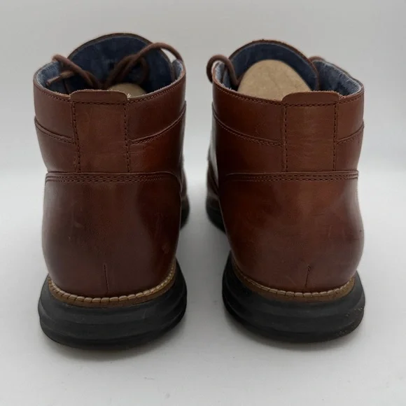 Cole Haan - men’s Original Grand Chukka boots Woodbury lace up leather shoes 11 - Picture 4 of 8